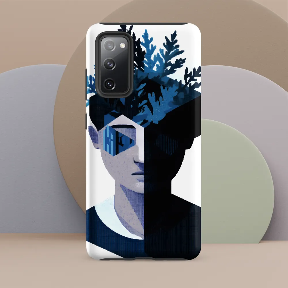 Nature's Reflection in a Surreal Portrait