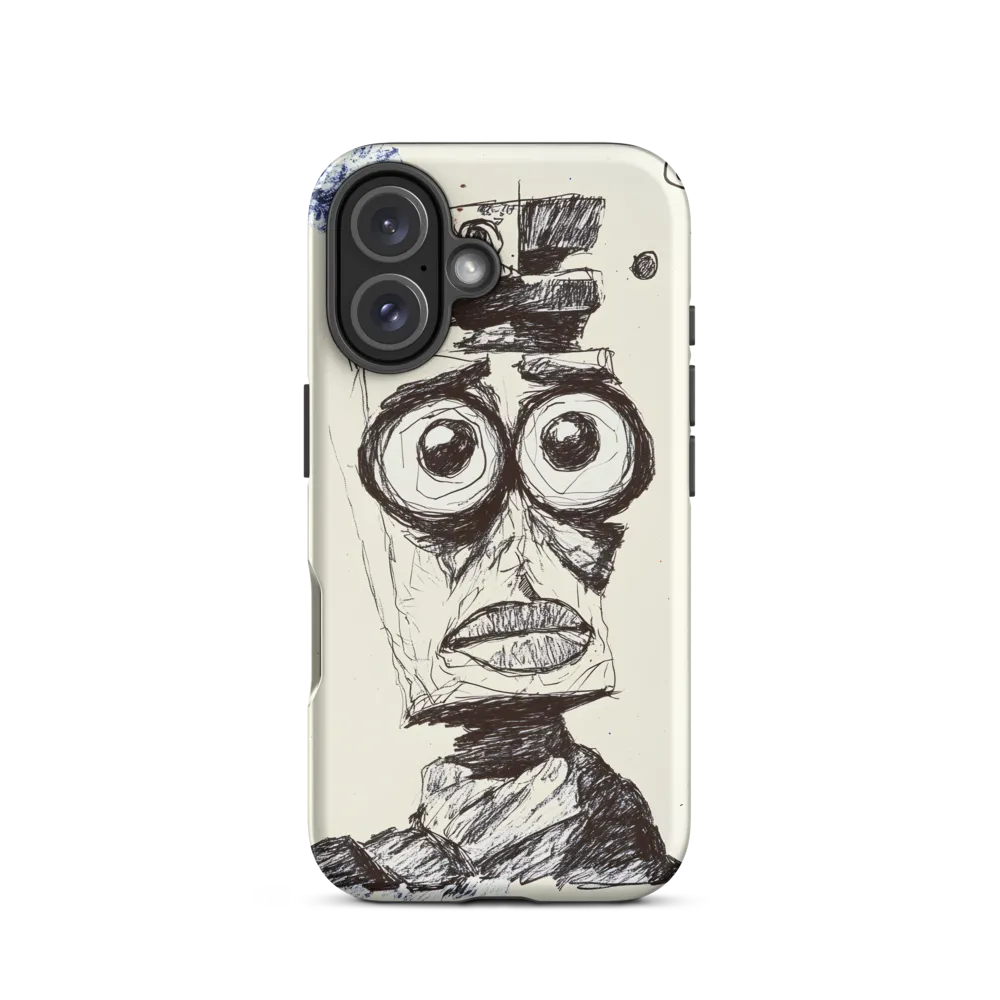 Abstract Surrealist Figure in Cubism | Phone Case