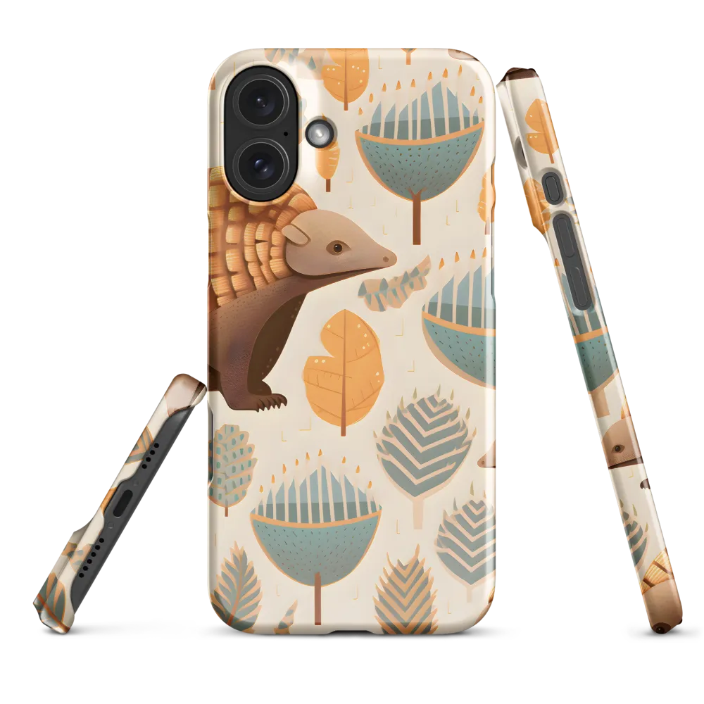 Pangolins in a Whimsical Habitat