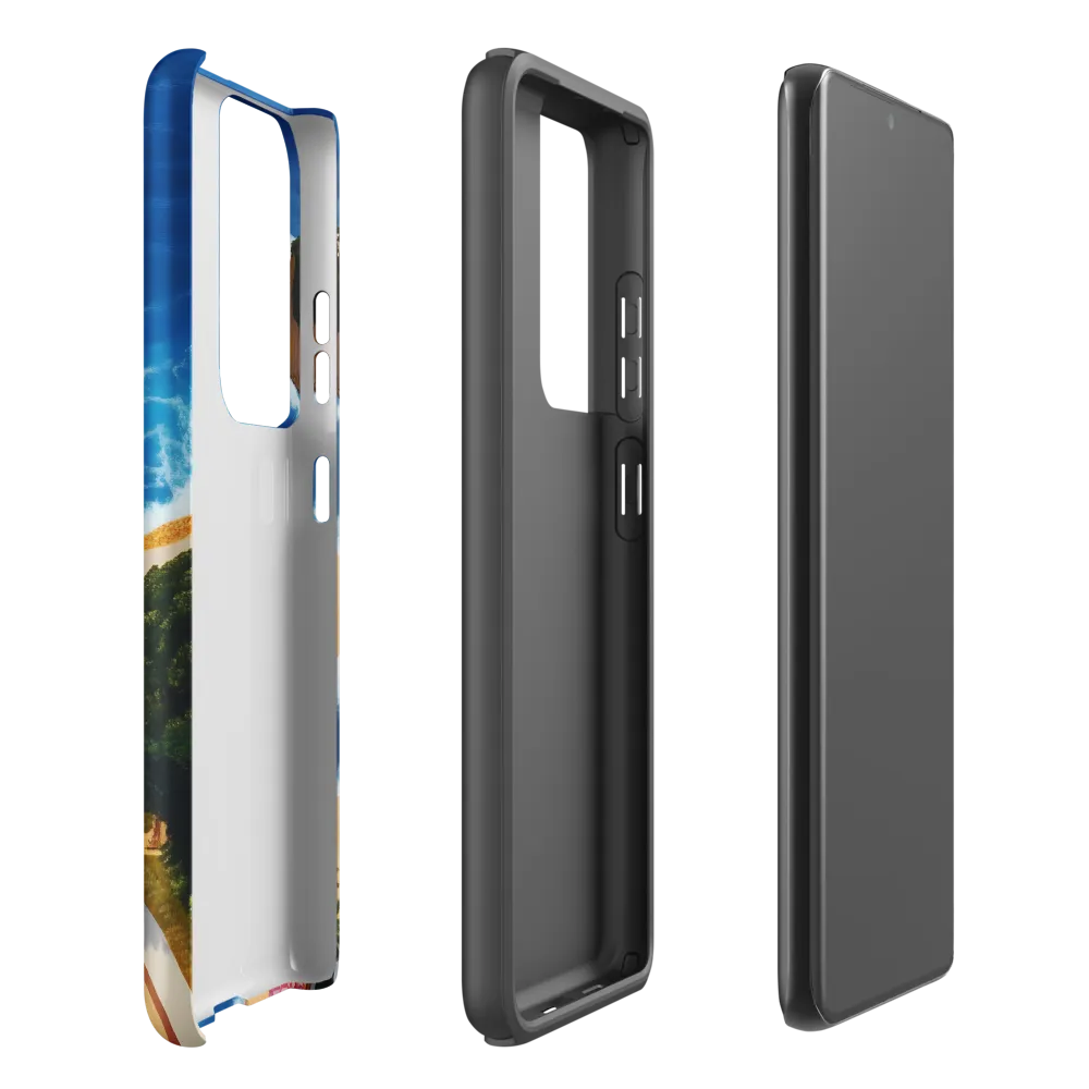 Tropical Serenity | Phone Case |  S21 Ultra | Tough Case | Matte