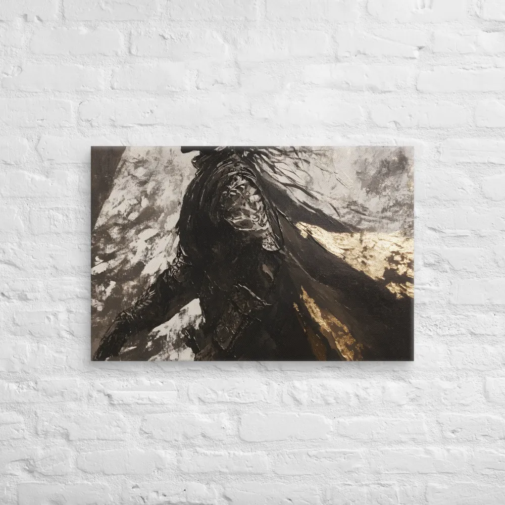 The Silhouette of Valor | Canvas | 20″×30″