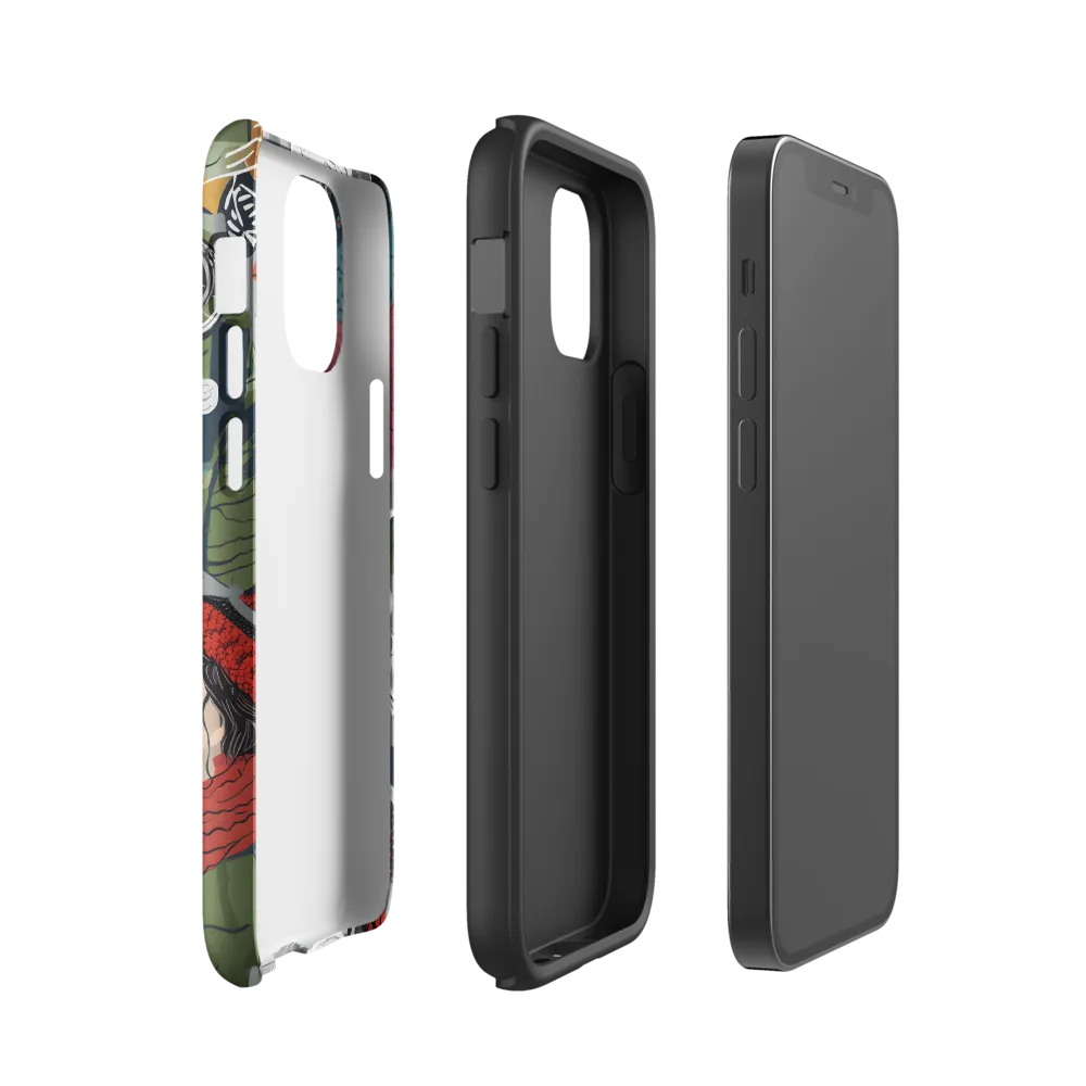 Enigmatic Whispers of Nature | Phone Case |  12 mini | Tough Case | Glossy