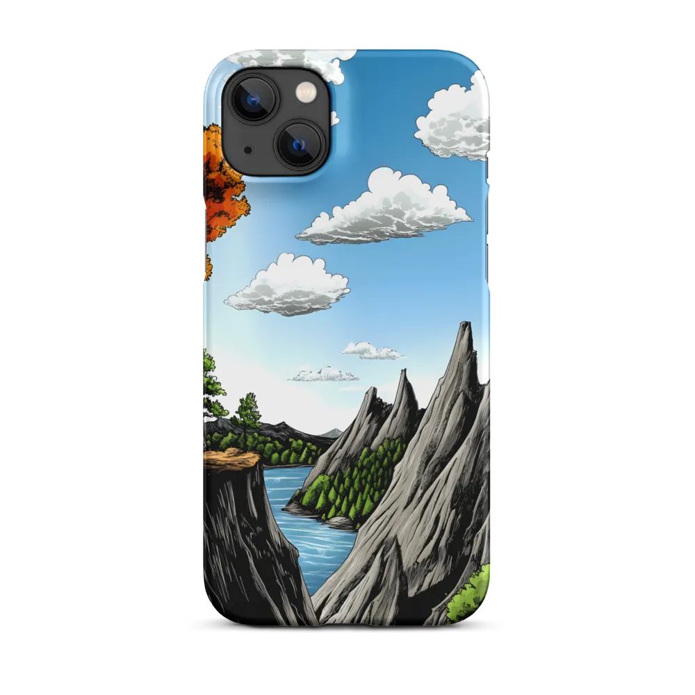 Majestic Serenity: A Journey Through Nature | Phone Case |  14 Plus | Snap Case | Matte