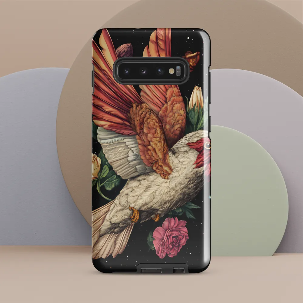 Celestial Flight | Phone Case |  S10 Plus | Tough Case | Glossy