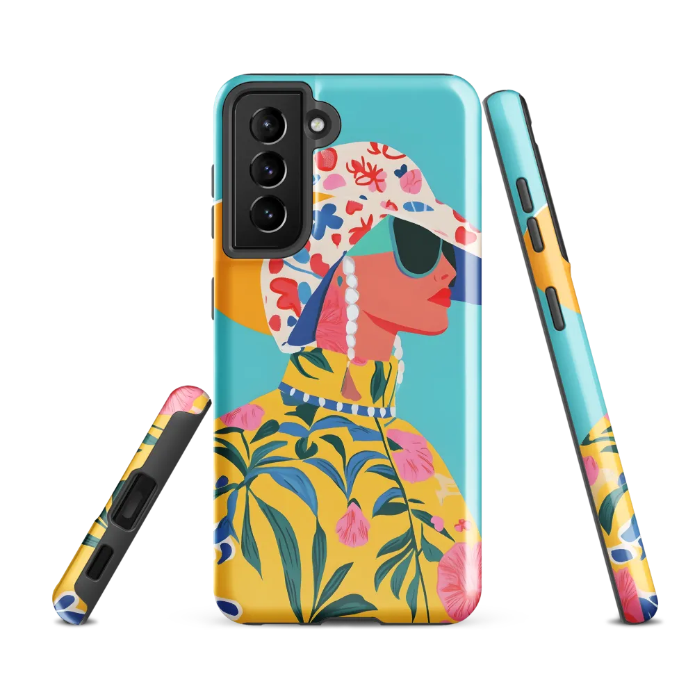 Tropical Confidence: A Fashion Portrait