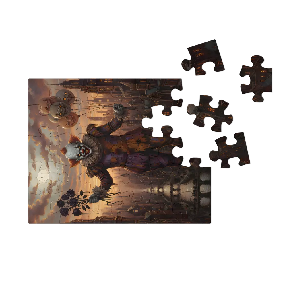 Nightmare Jester 
 Jigsaw Puzzle in Tin Box