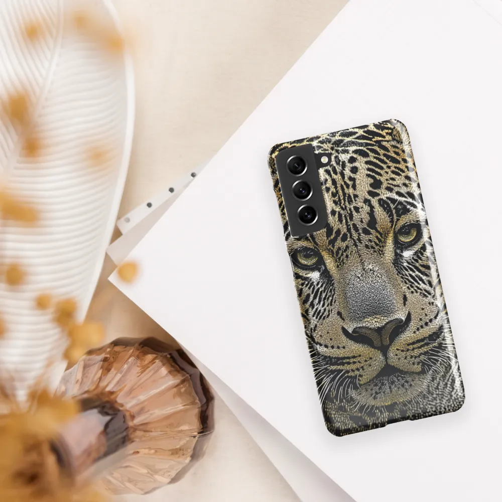 The Majestic Gaze: Portrait of a Leopard