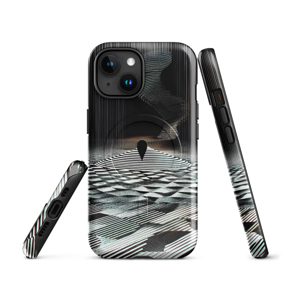Spiral Echoes | Phone Case |  15 | MagSafe® Tough Case | Glossy