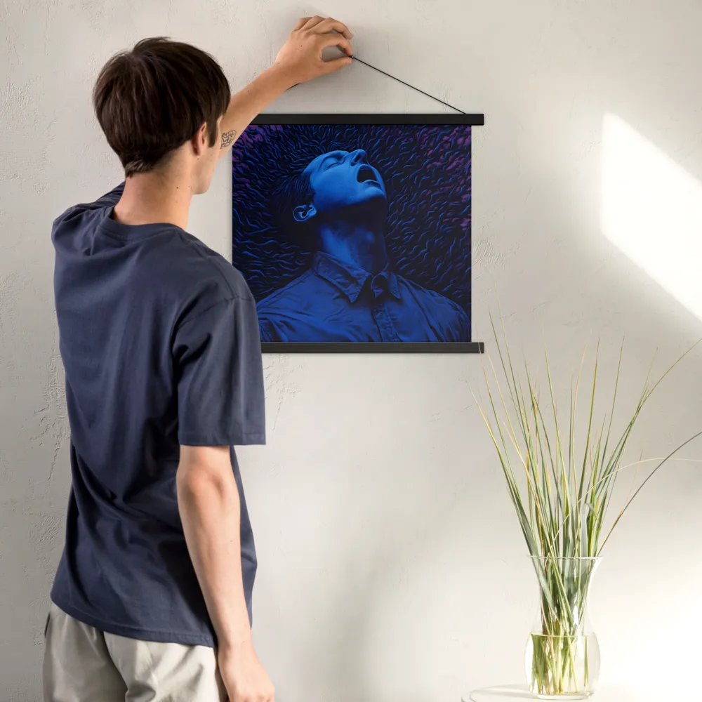 Dreams Unbound | Poster With Black Wood Hanger | 18″×18″