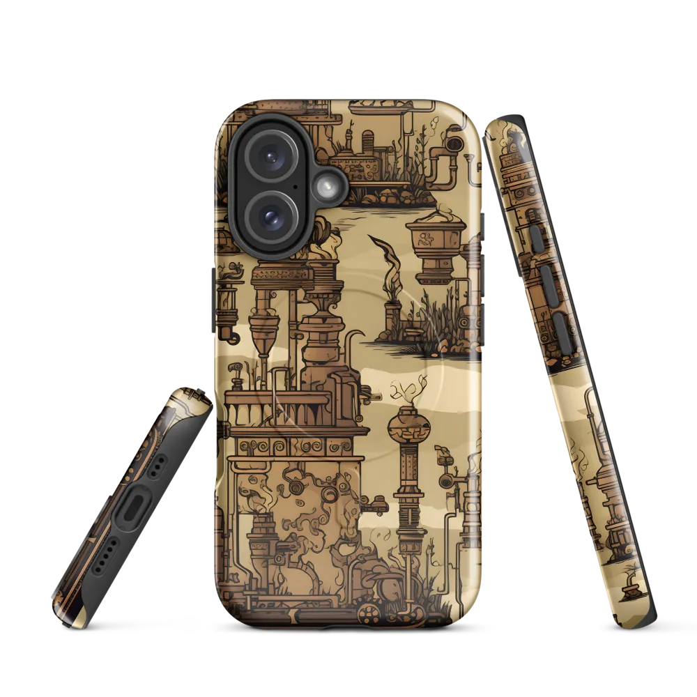 Whimsical Industrial Landscape