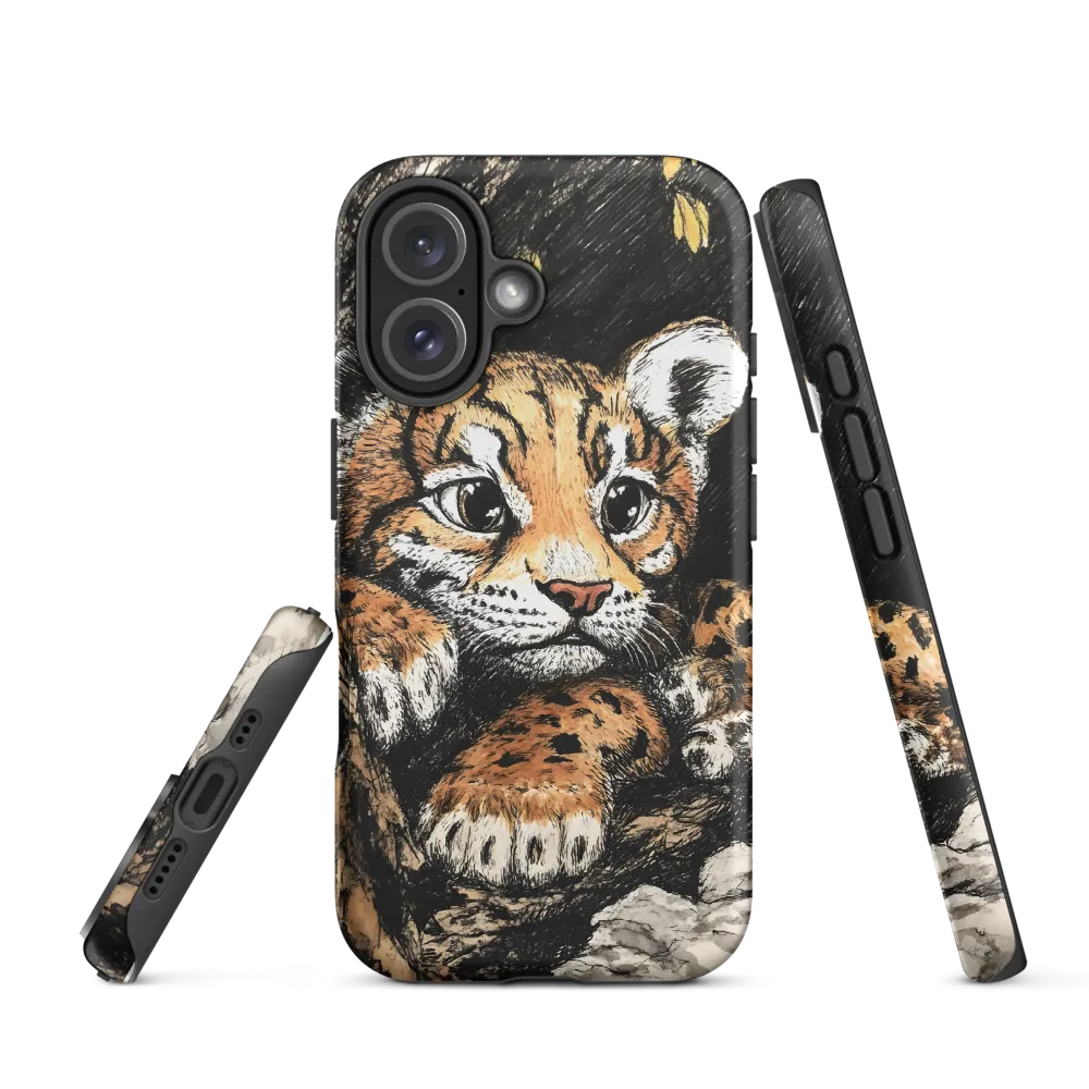 Curious Cub in the Canopy | Phone Case