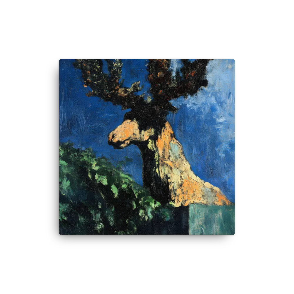 The Majestic Deer in Nature | Thin Canvas | 16″×16″