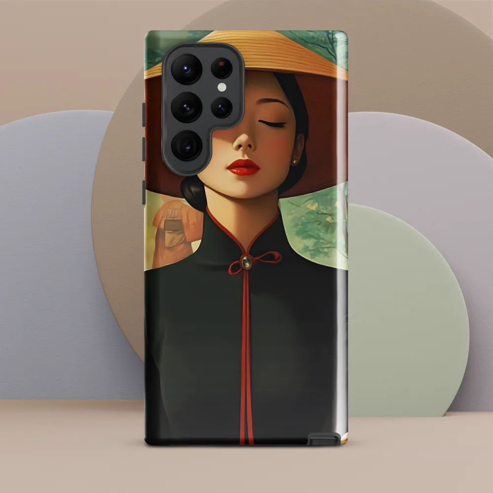 Elegance in Tranquility | Phone Case |  S22 Ultra | Tough Case | Glossy
