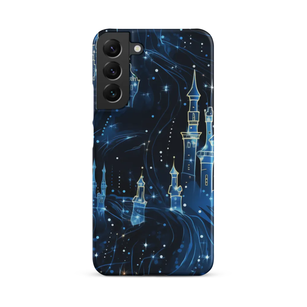 Dreamy Castles in a Starry Sky | Phone Case |  S22 Plus | Snap Case | Matte