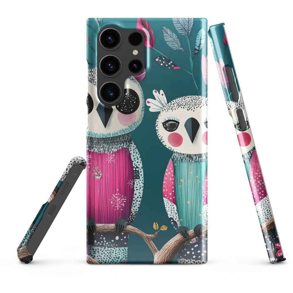 Whimsical Duo: A Celebration of Nature and Color