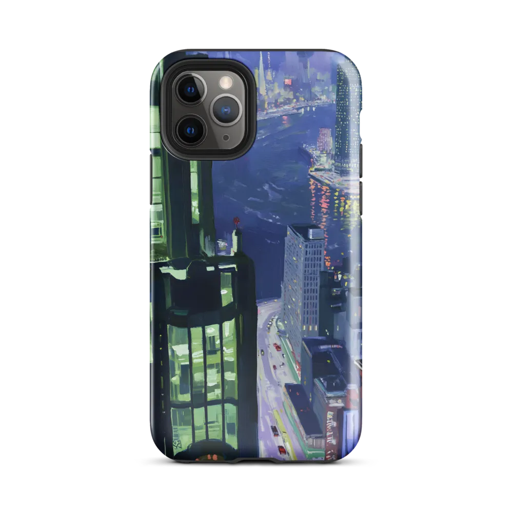 Urban Night Symphony | Phone Case |  11 Pro | Tough Case | Glossy