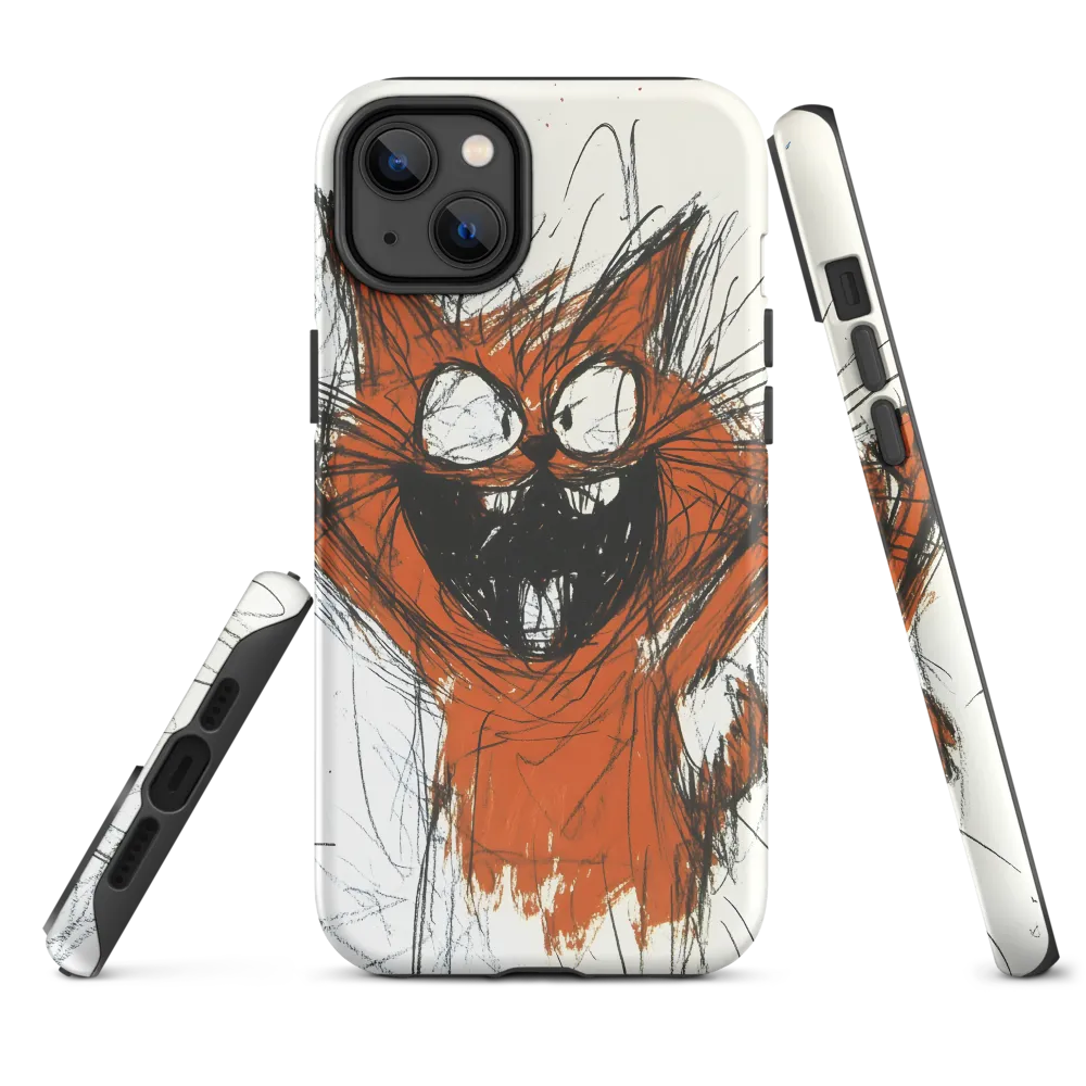 Joyful Cat Creation | Phone Case |  14 Plus | Tough Case | Matte