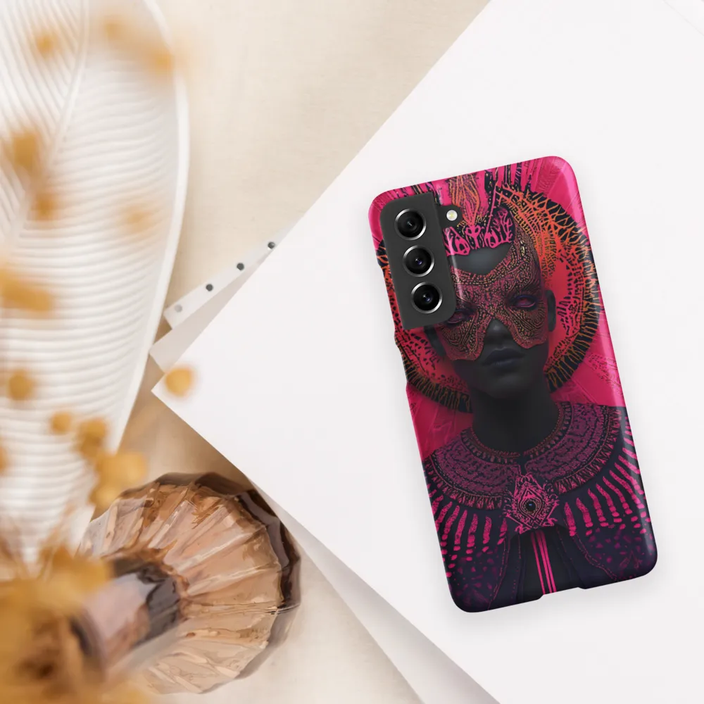 Halo of Magenta — Masked Ornament