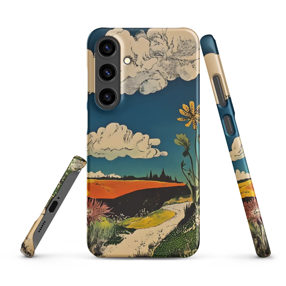 Surreal Blooming Landscape