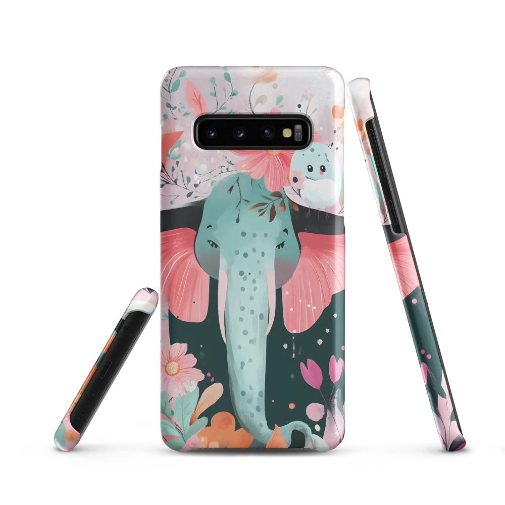Whimsical Elephant in Bloom