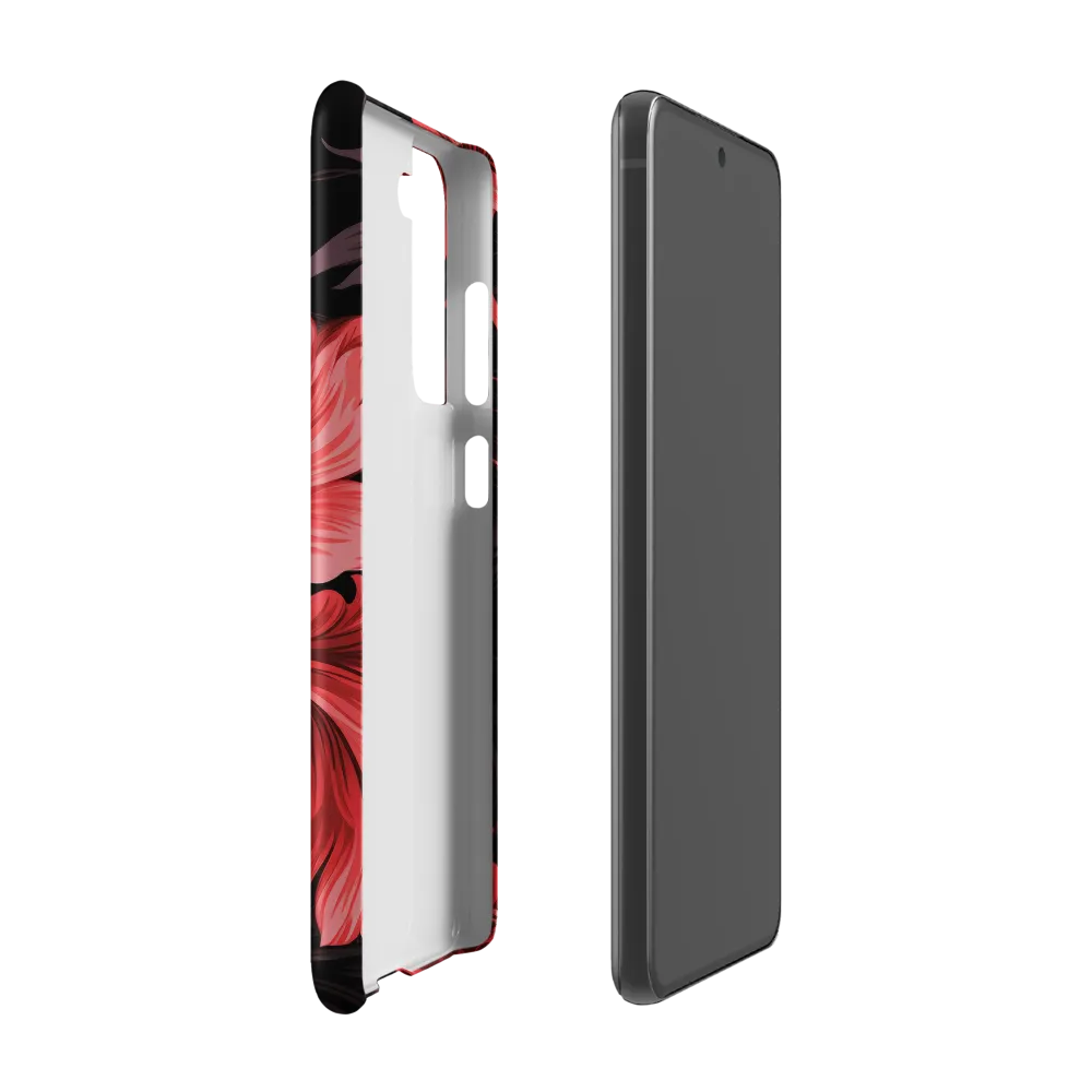 Tropical Elegance in Red