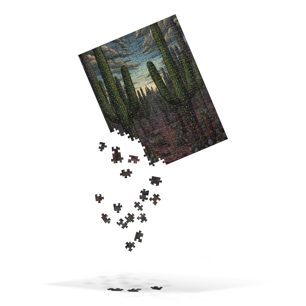 Cactus Metropolis 
 Jigsaw Puzzle