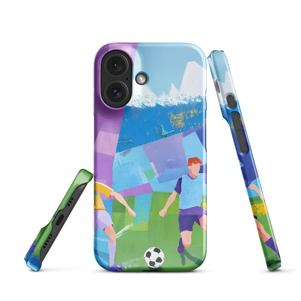 Dynamic Duel on the Field | Phone Case |  16 | Snap Case | Glossy