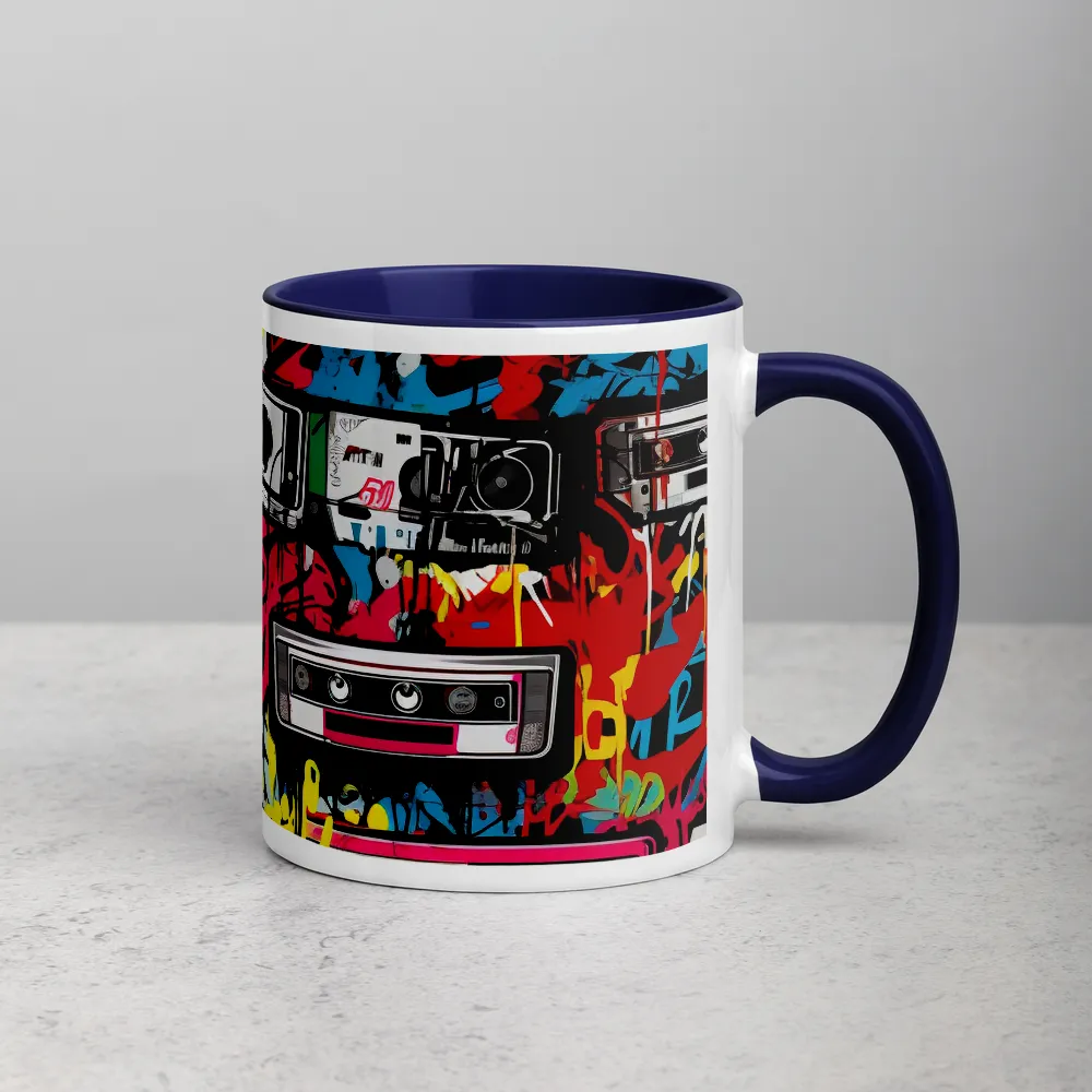 Urban Nostalgia: A Retro Cassette Explosion