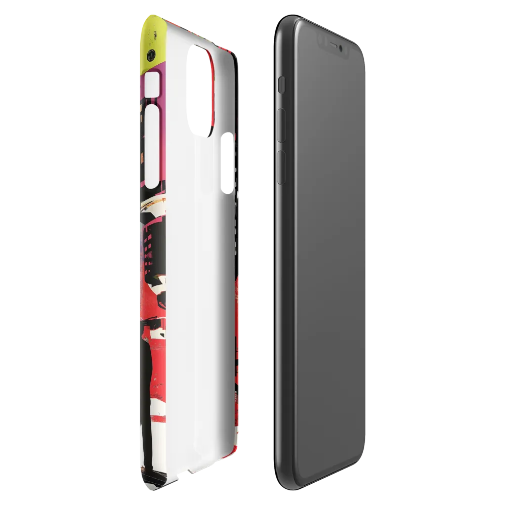 Urban Echoes: A Futuristic Reverie | Phone Case |  11 Pro Max | Snap Case | Glossy