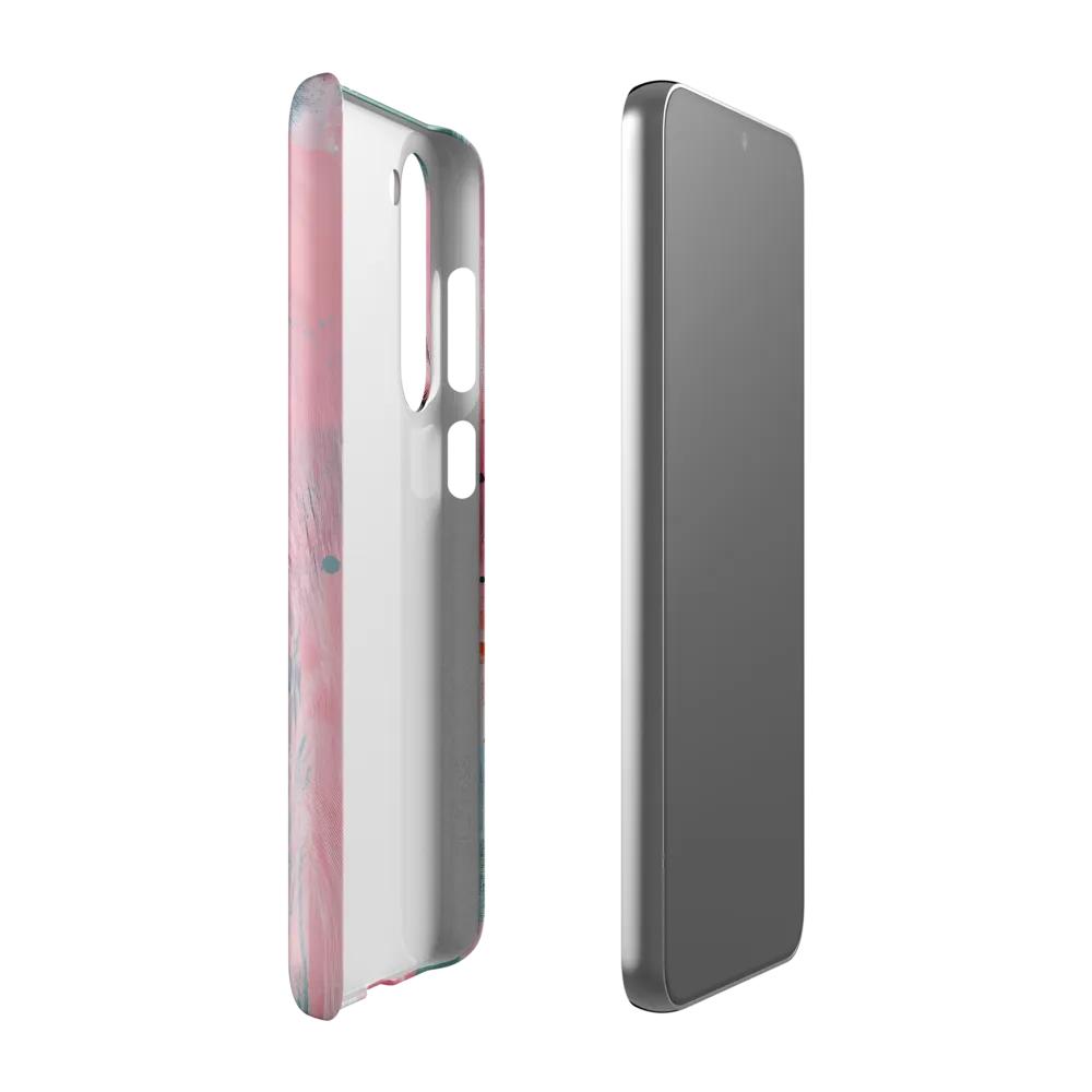 Dreamy Serenity: A Contemporary Portrait | Phone Case |  S23 Plus | Snap Case | Matte