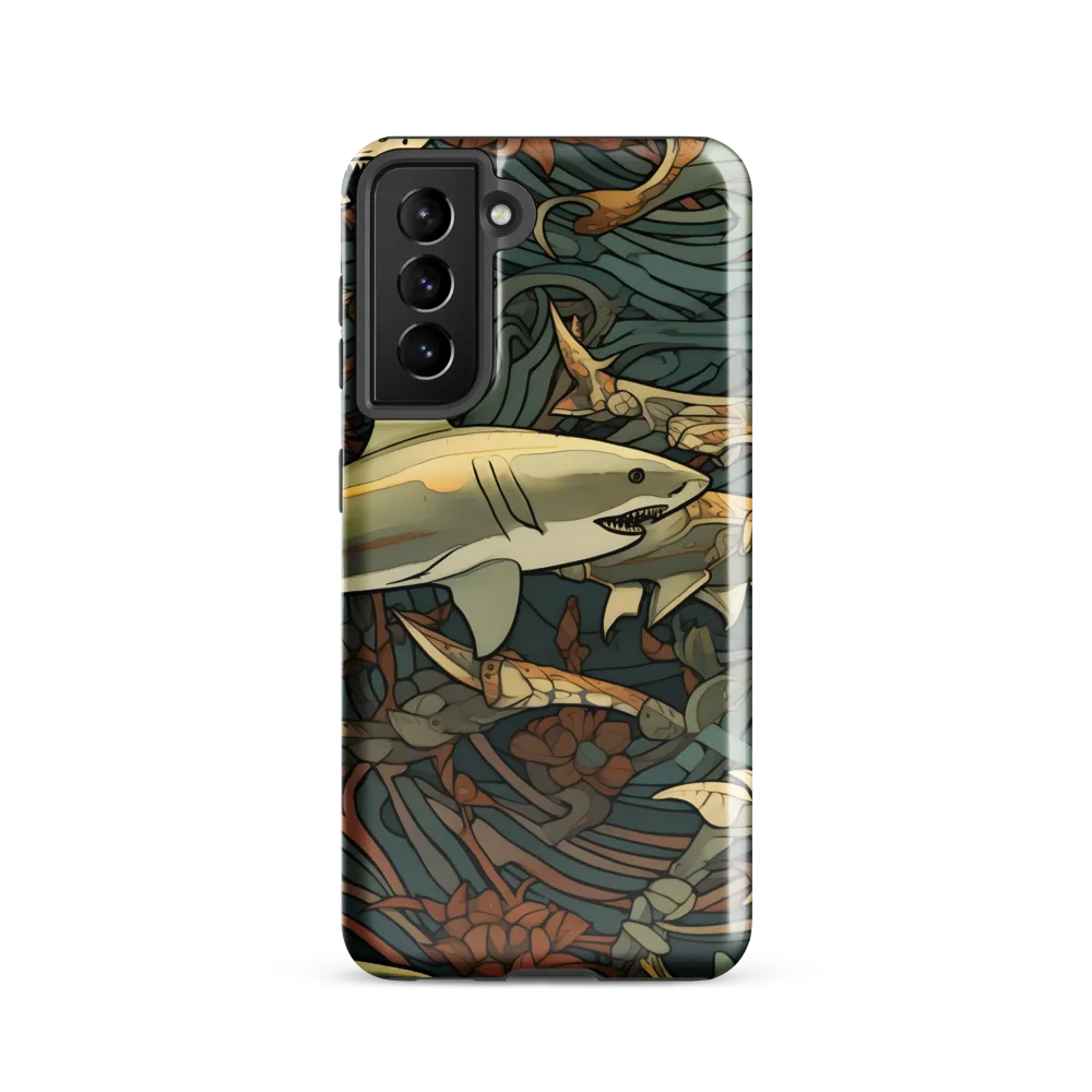 Dynamic Harmony of Sharks and Flora
