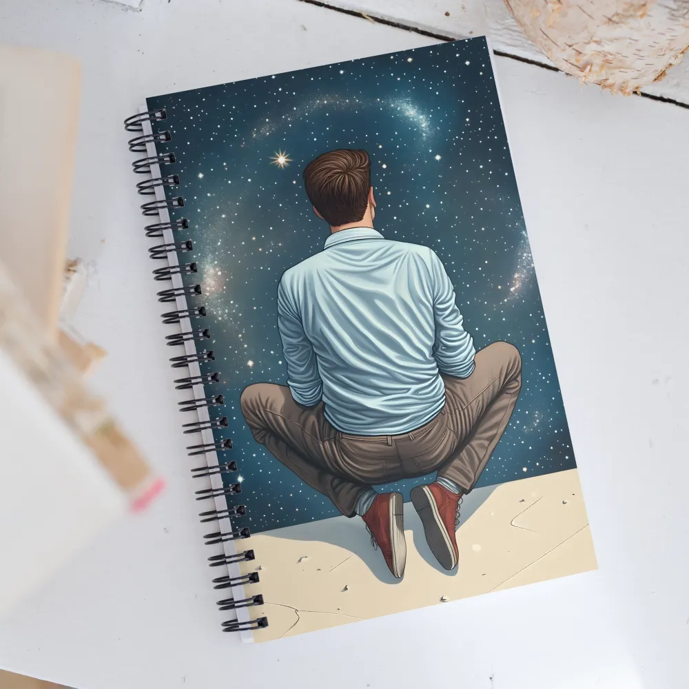 Gaze into Infinity | Spiral Notebook