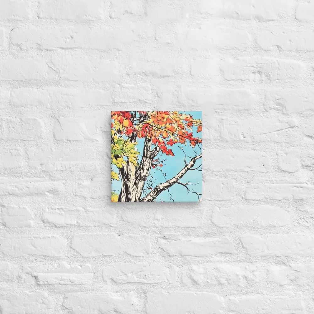 Autumn's Embrace | Canvas | 10″×10″