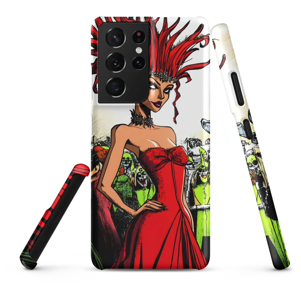 Fiery Elegance: A Fashion Statement