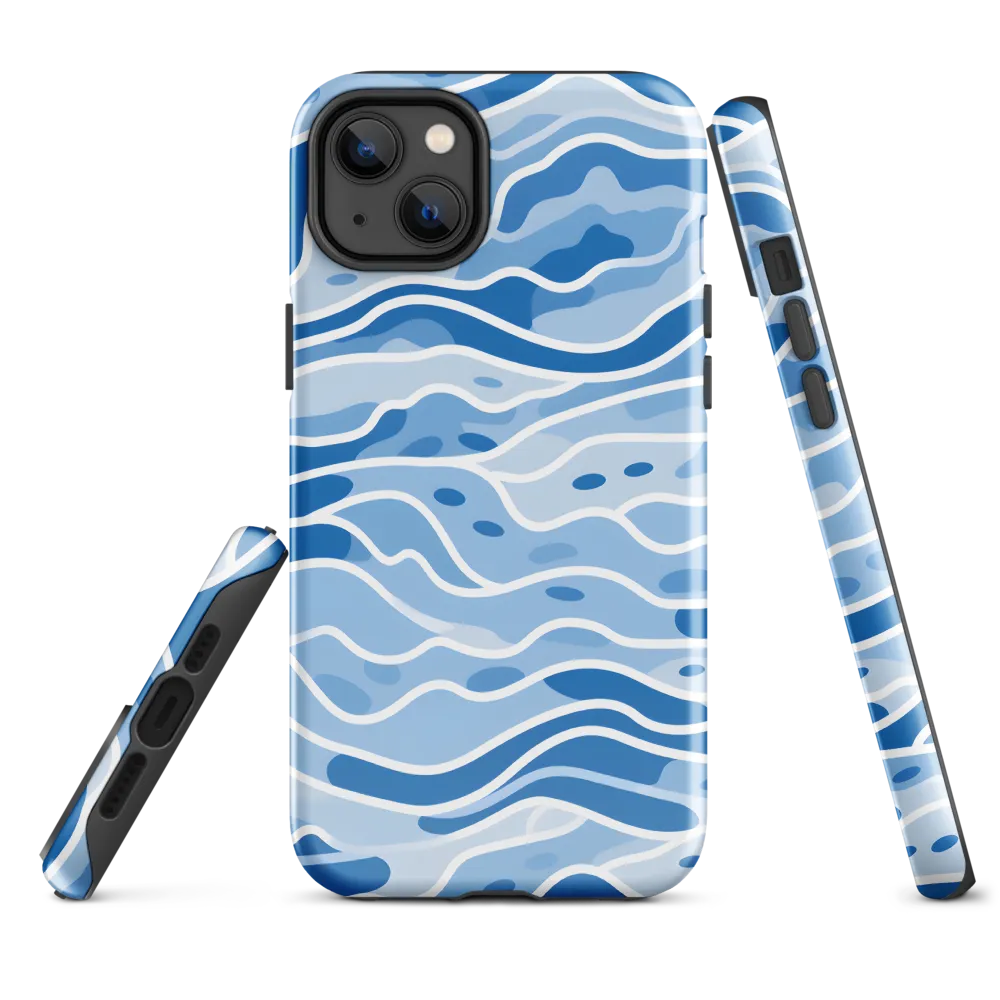 Fluid Harmony | Phone Case |  14 Plus | Tough Case | Glossy