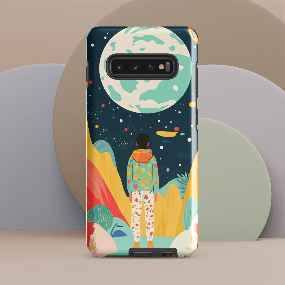 Dreamscapes Under Cosmic Light | Phone Case |  S10 Plus | Tough Case | Glossy