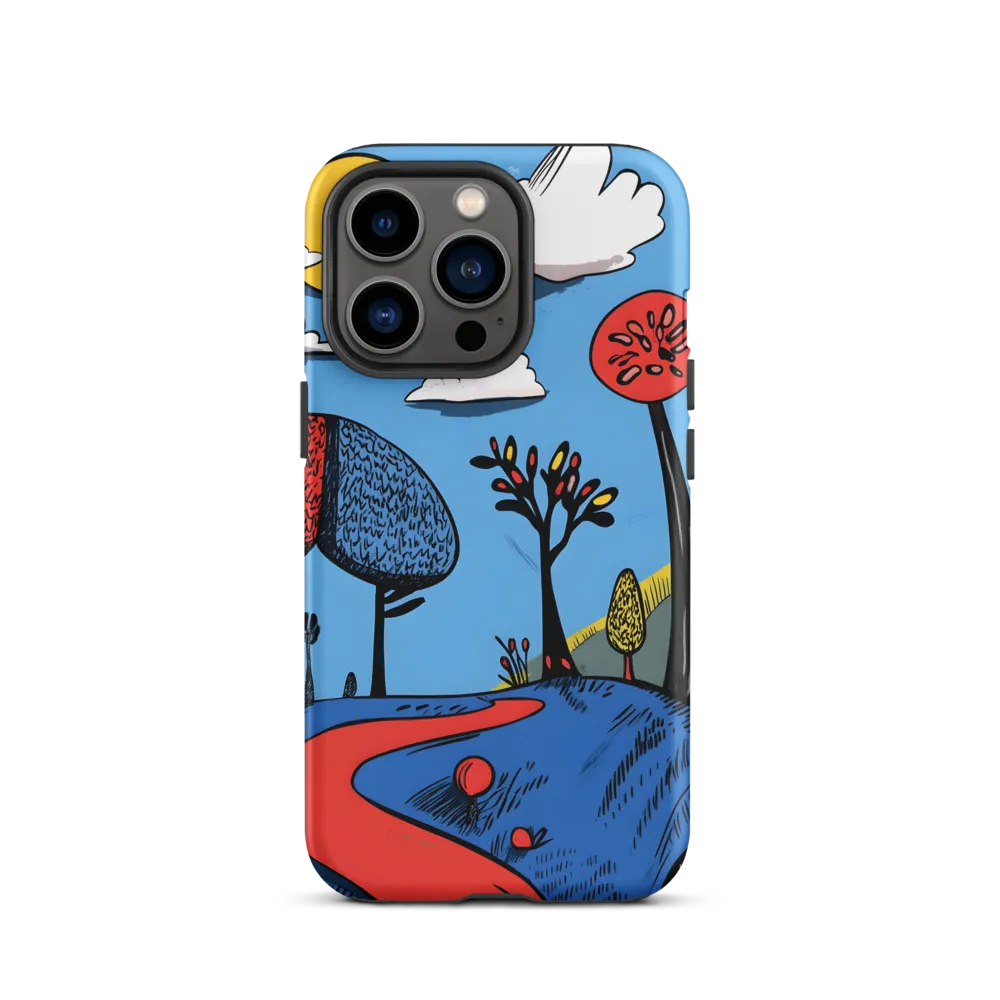 A Playful Journey Through Whimsical Woods | Phone Case |  13 Pro | Tough Case | Matte