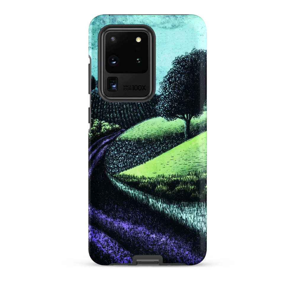 Winding Serenity: A Modern Landscape