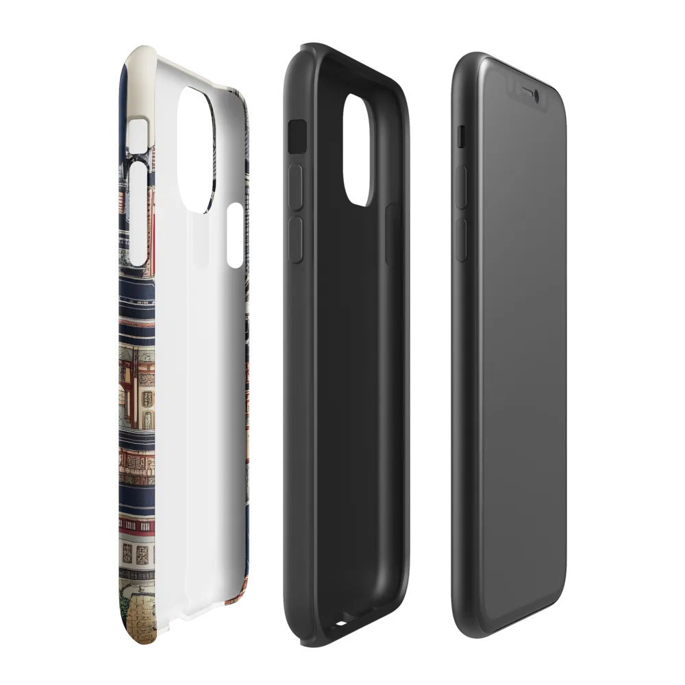 Urban Harmony: A Fusion of Tradition and Modernity | Phone Case |  11 | Tough Case | Glossy