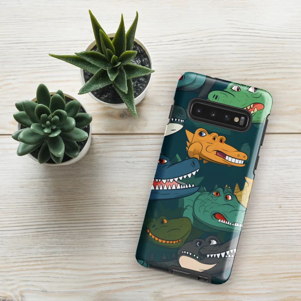 Cheerful Crocodilian Parade