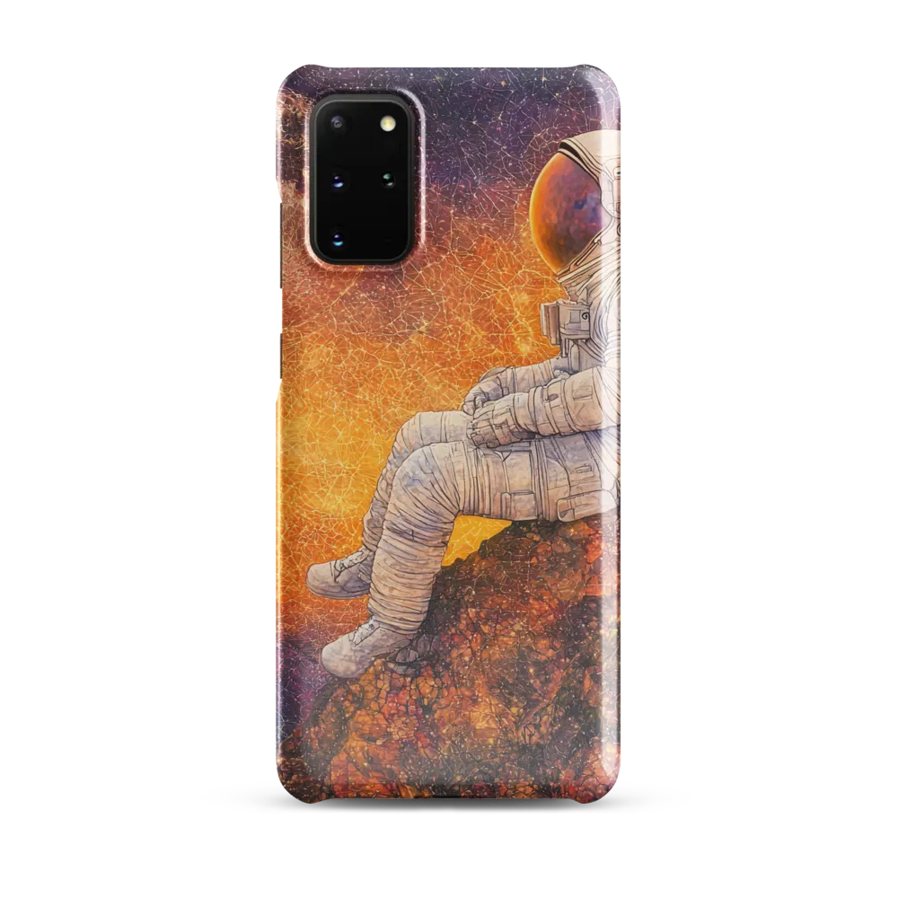 Cosmic Contemplation | Phone Case |  S20 Plus | Snap Case | Glossy