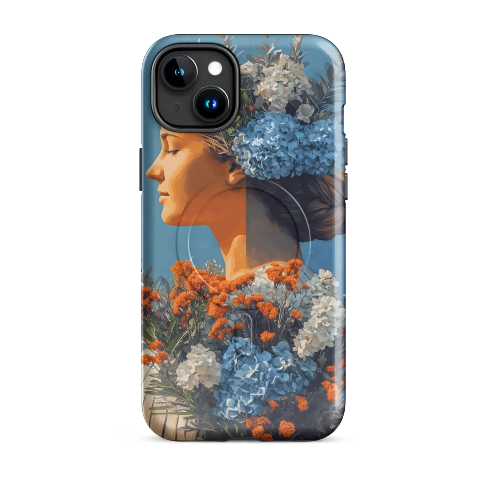 Floral Reverie: A Portrait of Serenity