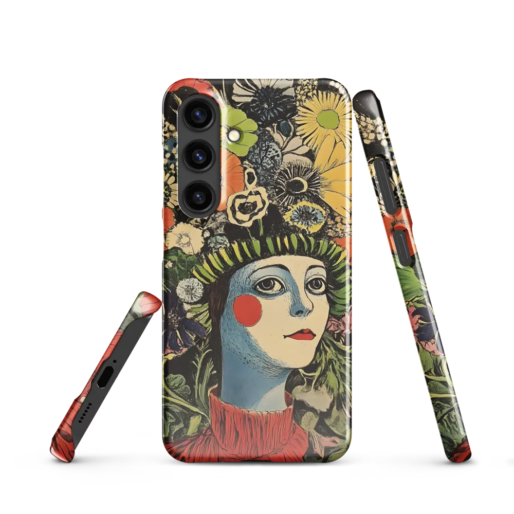 Floral Whimsy: A Portrait of Nature's Embrace