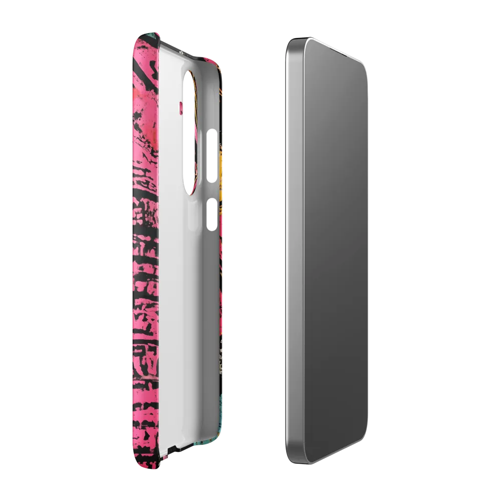 Bold Encounter: The Vibrant Elephant | Phone Case |  S24 Plus | Snap Case | Matte