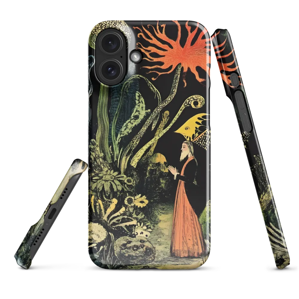 Enchanted Encounter in a Fantastical Garden | Phone Case |  16 Plus | Snap Case | Glossy