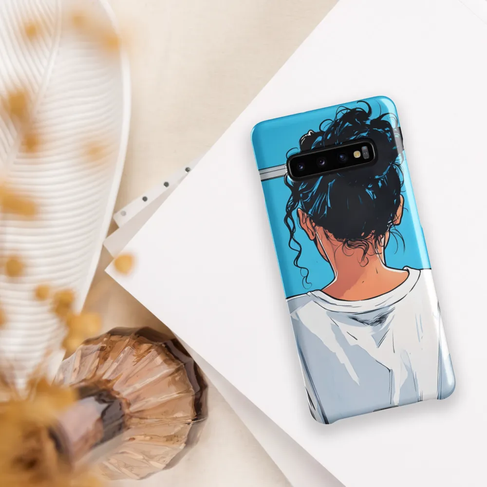 Contemplation by the Window | Phone Case |  S10 Plus | Snap Case | Glossy