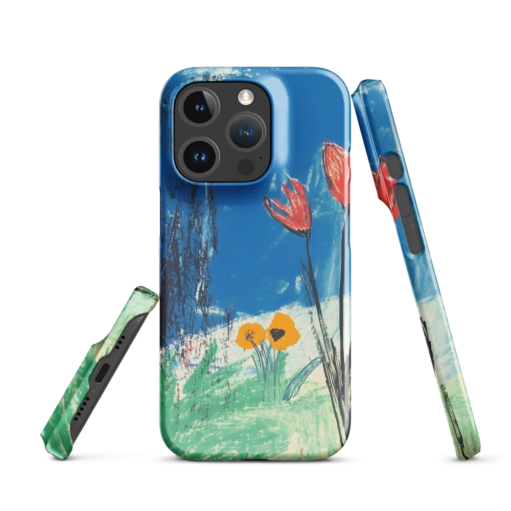 Joyful Blossoms in Blue