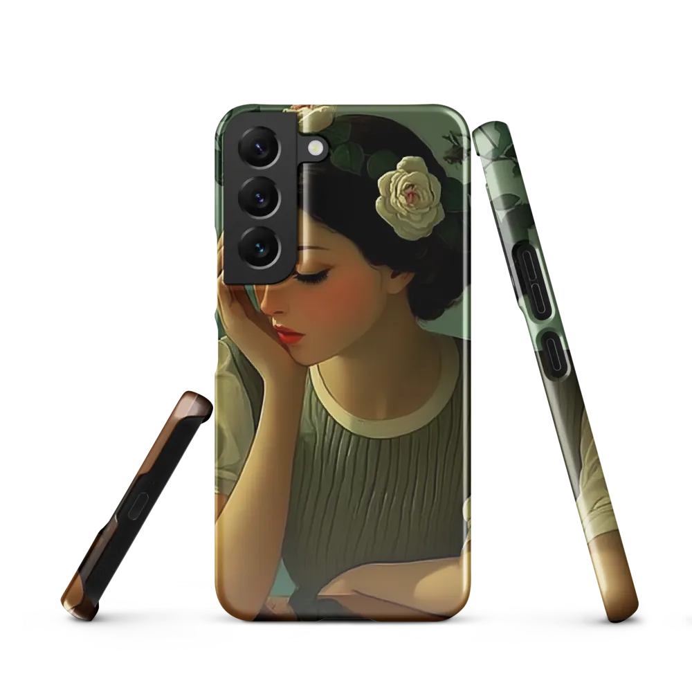 Whispers of Serenity | Phone Case |  S22 | Snap Case | Glossy