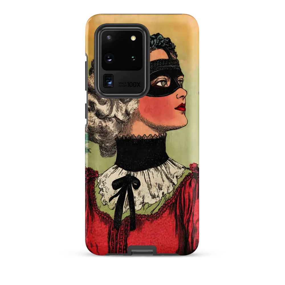 Masked Elegance | Phone Case |  S20 Ultra | Tough Case | Matte