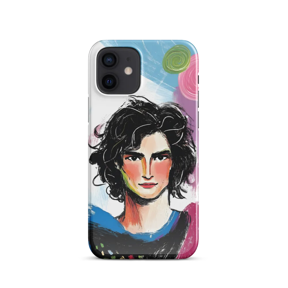 Vibrant Portrait of Youth | Phone Case |  12 | Snap Case | Glossy